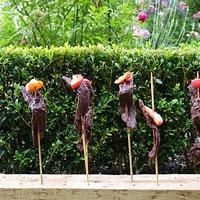 Süße Speck Stückchen