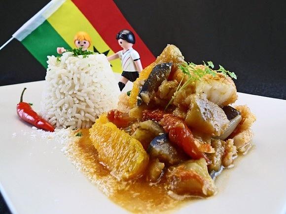 Ghanaischer fischeintopf fante fante
