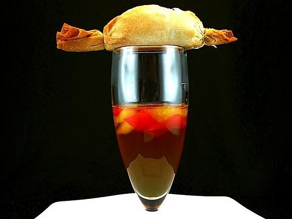 Klärte Tomatensuppe