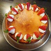 Rhabarber-Käsekuchen mit Mascarpone