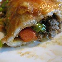 Gefüllte, überbackene Wraps