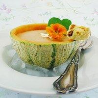 Geeiste Melonen-Ingwersuppe