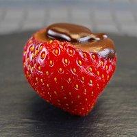Gefüllte Erdbeeren