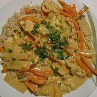 Curry-Ananas-Hähnchen
