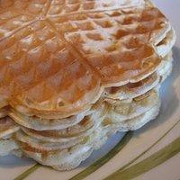 Fettarme Buttermilch-Waffeln