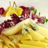 Pasta mit Birnen und Radicchio