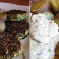 Zucchini-Frikadellen