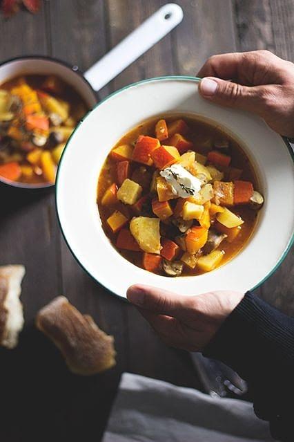 Kürbis-Kartoffel-Gulasch {Gastbeitrag}