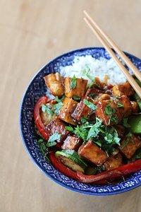 Black pepper tofu