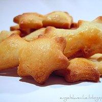 Gebackene Marzipan-Sternschnuppen