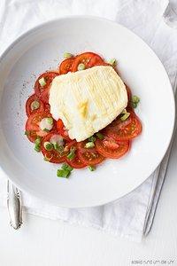 Tomatensalat mit Schafskäse