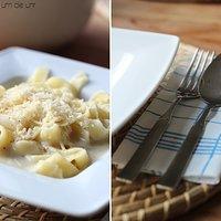 Bandnudeln mit Spargel Sauce