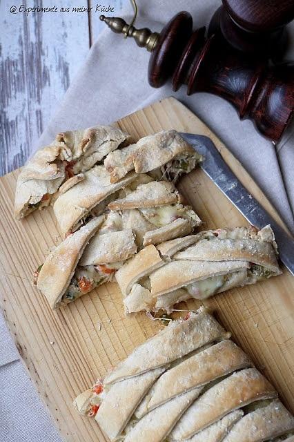 Stromboli mit Thunfischfüllung