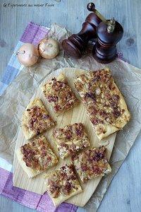 Zwiebelkuchen vom Blech