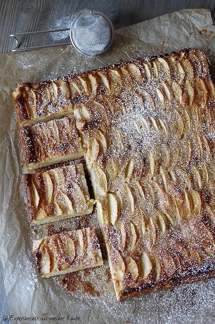 Apfelkuchen mit Zimtguss