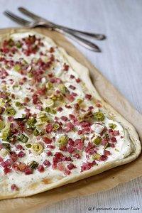 Flammkuchen Elsässer Art