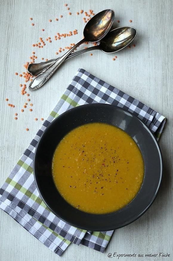 Möhren-Linsen-Suppe