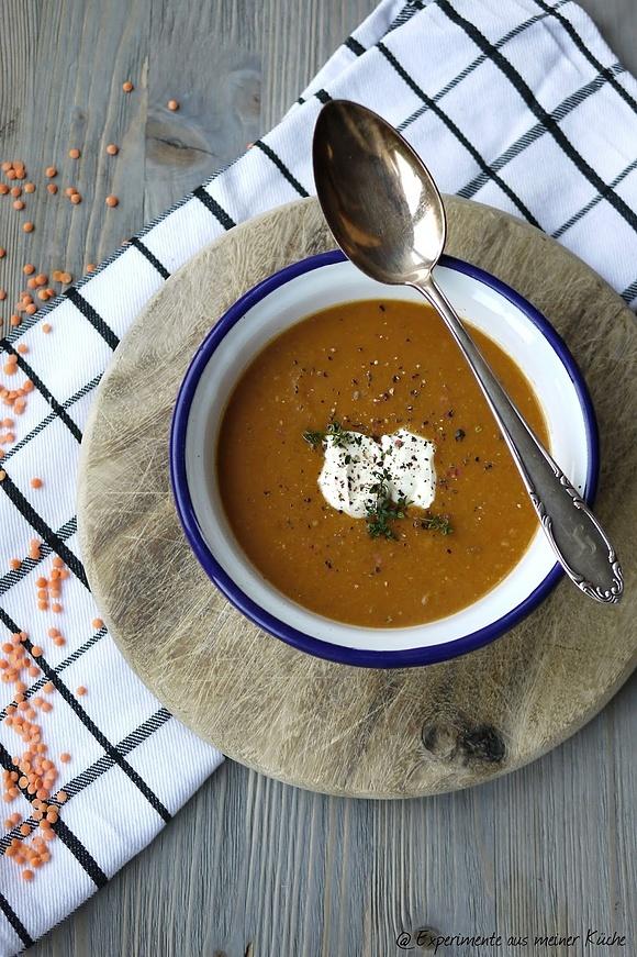 Rote Linsensuppe
