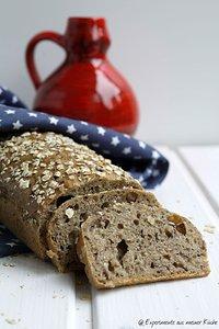 Bread Baking (Fri)day: Leinsamen-Vollkorn-Brot ohne Kneten