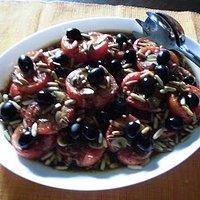 Tomatensalat aus dem Ofen