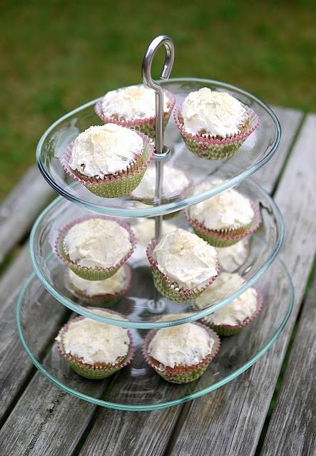 Möhrencupcakes mit gebräunter Buttercreme