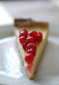 Zitronentarte mit Johannisbeeren