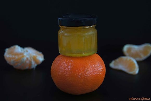 Mandarinenmarmelade mit Vanille