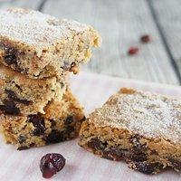 Cranberry Chocolate Chip Blondies