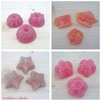 Erdbeer-Vanille-Gummidrops