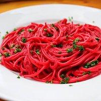 Rote Bete Spaghetti