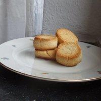 Mürbe Cashew-Marzipan-Taler