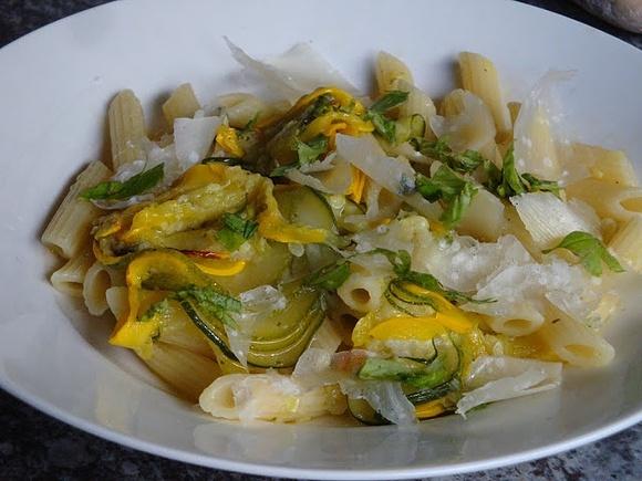 Gebackene Zucchini Pasta