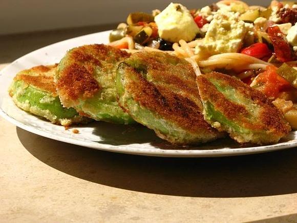 Fried green tomatoes