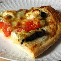 Mediterraner Flammkuchen