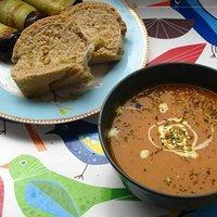 Klassische Kürbissuppe