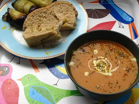 Klassische Kürbissuppe
