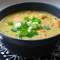 Dhal mit Süßkartoffeln