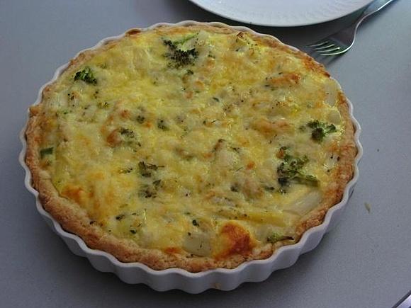 Spargel Brokkoli Quiche