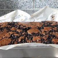 Hmmm... Heidelbeerbrownies.