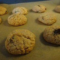 Rosinen-Kokos-Cookies