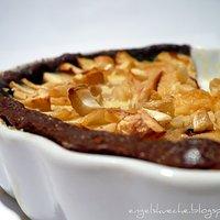 Schoko-Apfel-Tarte mit Cashewkernen