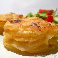 Mini-Kartoffelgratin. Oder: Wie zaubert man eine schöne Beilagenportion?