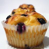 Heidelbeer-Käsekuchen-Muffins
