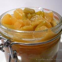 Apfel-Rhabarber-Kompott mit Kardamom