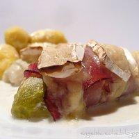 Chicorée mit Schwarzwälder Schinken und Camembert gratiniert