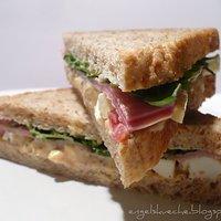 Ham & Hot Mustard Egg Salad Sandwich