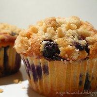 Blaubeer-Zimt-Muffins mit Streuseln