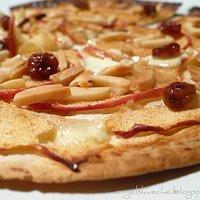 Schneller Apfel-Zimt-Flammkuchen