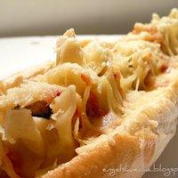 Recette réunionnaise: Sandwich Bouchon Gratiné