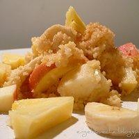 Süßer Couscous mit Zimt und Obst
